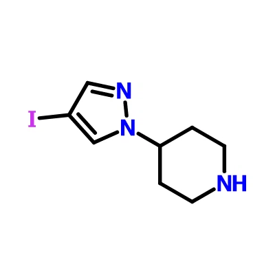 CAS 1229457-94-6|4-(4-jodo-pirazol-1-il)piperidin