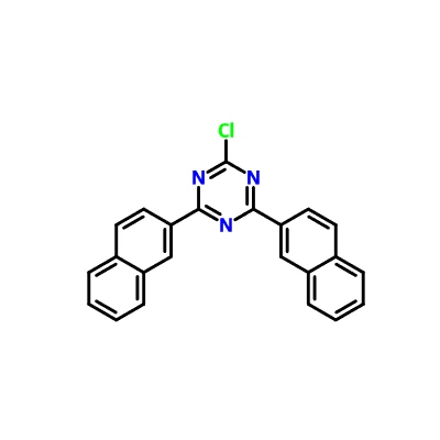 CAS 1247124-77-1|2-kloro-4,6-di(naftalen-2-il)-1,3,5-triazin