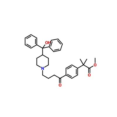CAS 154477-55-1|Metil-4-4(4-hidroksi difenil-metil)-piperidin-1-oksobutil-2-2-dimetil fenil