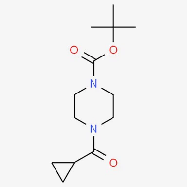 CAS 414910-15-9|Tert-butil 4-(ciklopropilkarbonil)-1-piperazinkarboksilat