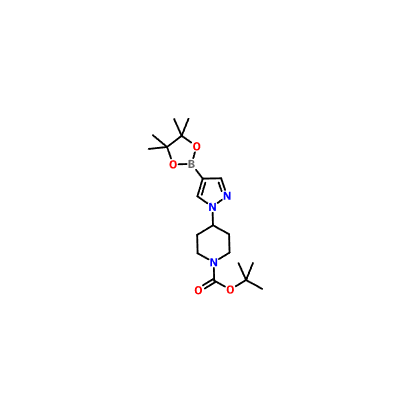 CAS 877399-74-1|Terc-butil 4-[4-(4,4,5,5-tetrametil-1,3,2-dioksaborolan-2-il){{ 12}}H-pirazol-1-il]piperidin-1-karboksilat