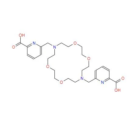 CAS:1128304-86-8丨6,6'-((1,4,10,13-Tetraoxa-7,16-diazaciklooktadekan-7,16- diil)bis(metilen))dipikolinska kiselina
