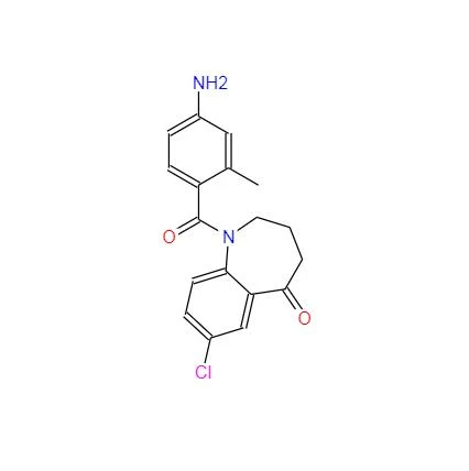 CAS:137977-97-0丨1-(4-Amino-2-metilbenzoil)-7-kloro-1,2,3,4-tetrahidro{ {9}}H-1-benzazepin-5-one