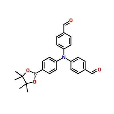 CAS:2009169-65-5|4,4'-((4-(4,4,5,5-Tetrametil-1,3,2-dioksaborolan-2-il)fenil)azandiil)dibenzaldehid