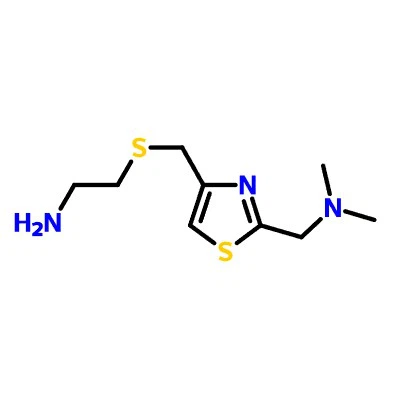 CAS:78441-62-0|2-(((2-((Dimetilamino)metil)tiazol-4-il)metil)tio)etanamin