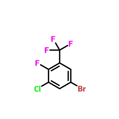 CAS 914225-67-5|5-brom-3-klor-2-fluorobenzotrifluorid